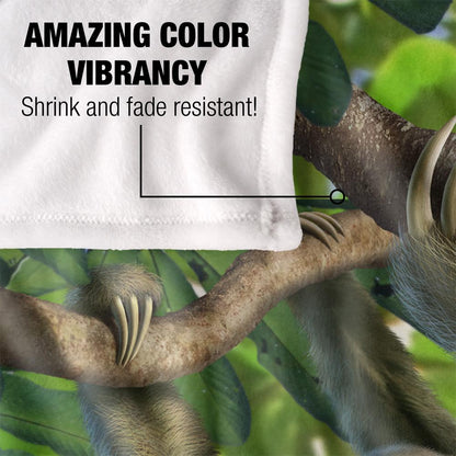 Multicoloured - Lifestyle - JQ Licensing Family Sloth Supersoft Blanket