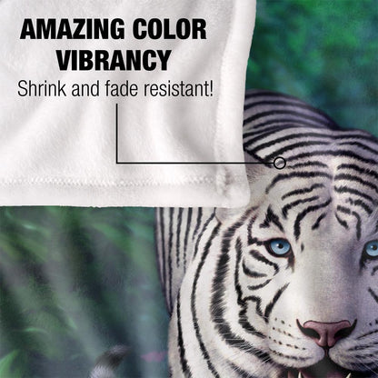 Multicoloured - Lifestyle - JQ Licensing Jlo Silky Tiger Supersoft Blanket