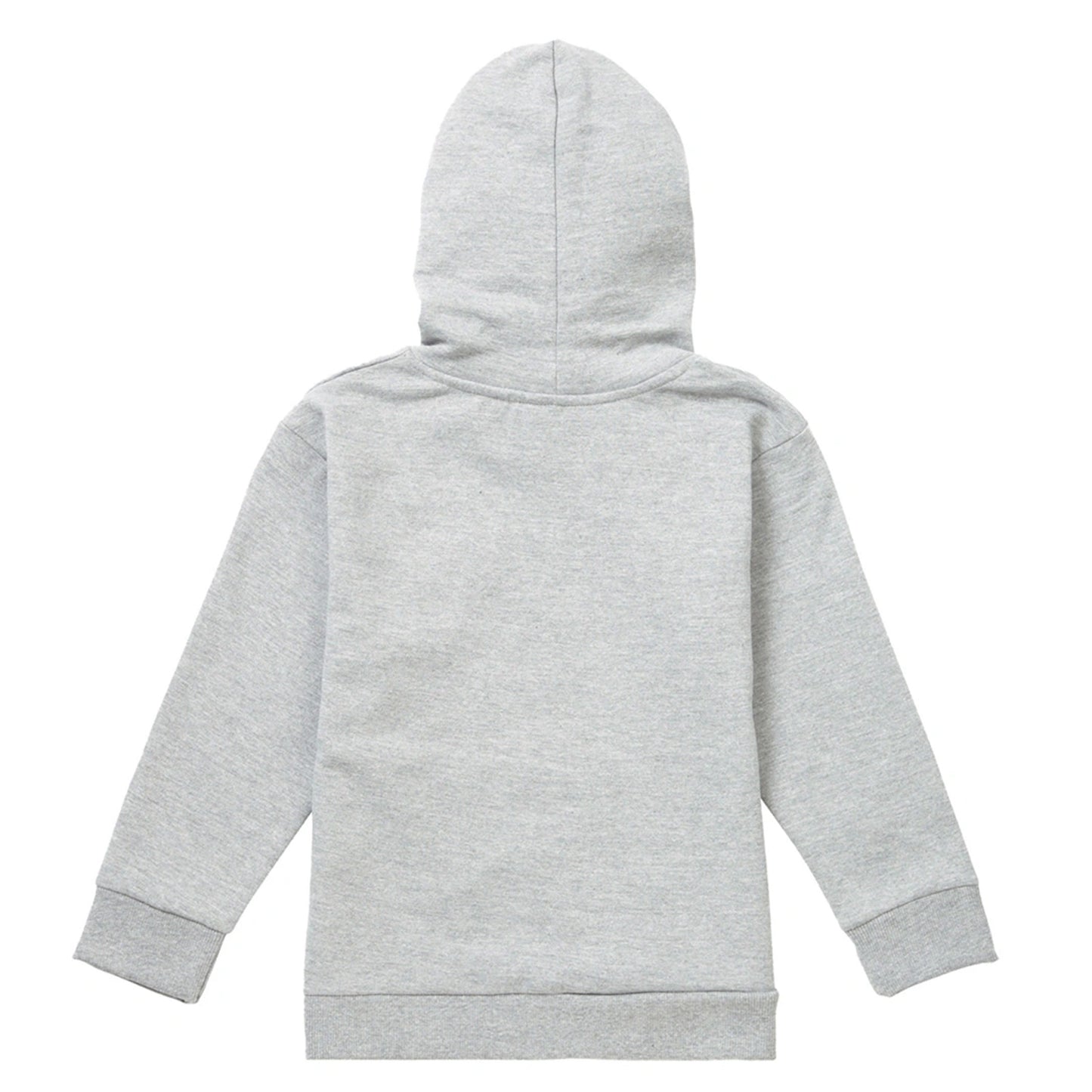 Athletic Heather - Back - Spidey And His Amazing Friends Childrens-Kids Go Webs Go Ghost-Spider Heather Pull Over Hoodie
