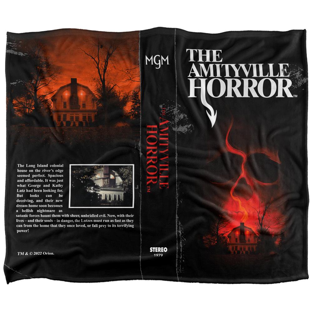 Multicoloured - Front - Amityville Horror Silky Front & Rear Supersoft Blanket