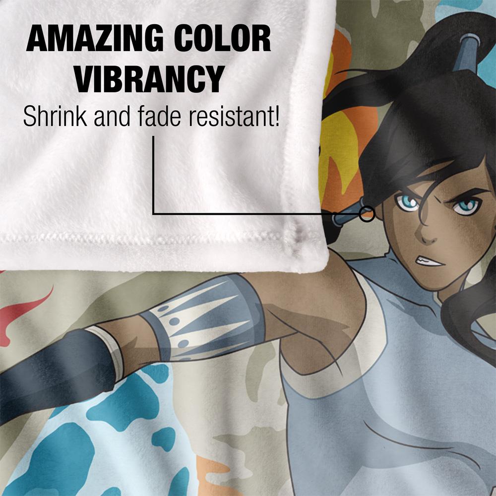 Multicoloured - Lifestyle - The Legend of Korra Avatar Silky Supersoft Blanket