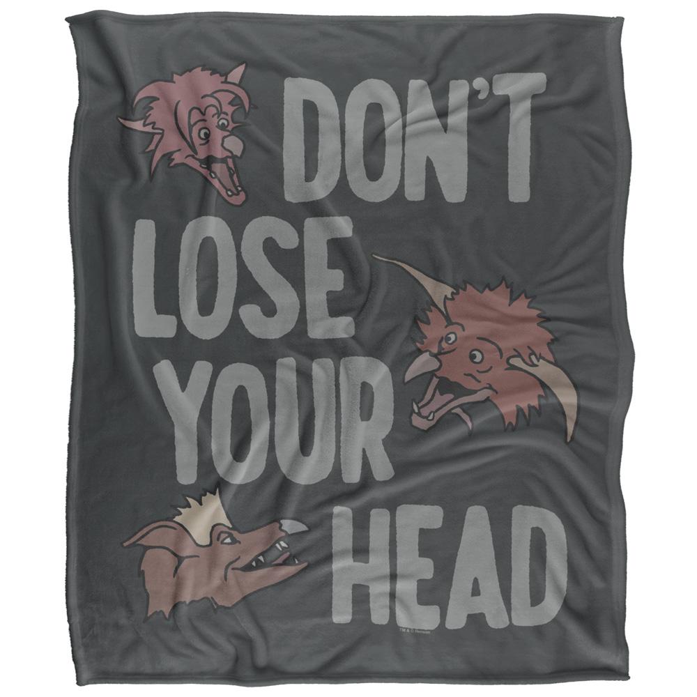 Grey - Front - Labyrinth Don´t Lose Your Head Silky Supersoft Blanket