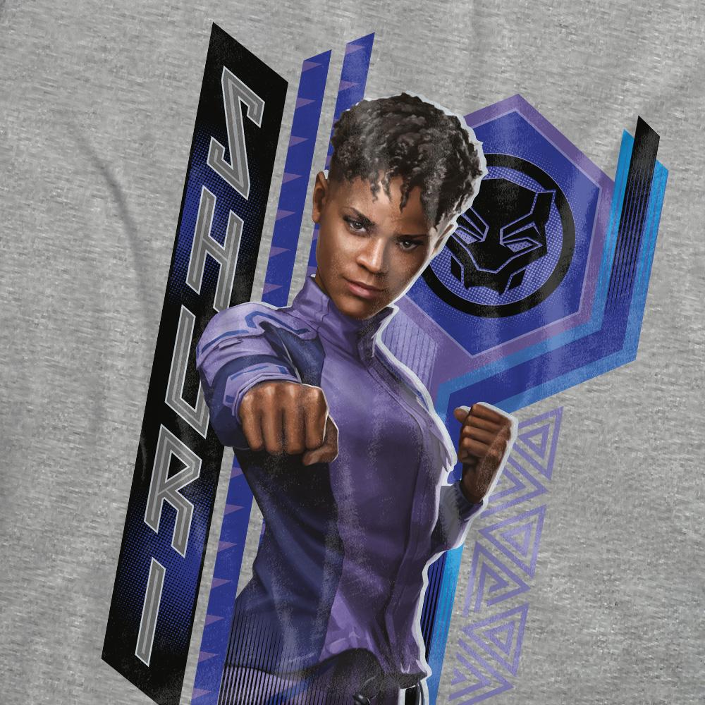 Athletic Heather - Pack Shot - Black Panther: Wakanda Forever Womens-Ladies Shuri Heather T-Shirt