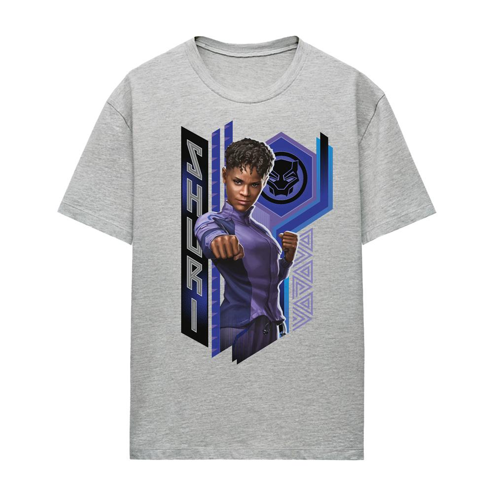 Athletic Heather - Front - Black Panther: Wakanda Forever Womens-Ladies Shuri Heather T-Shirt