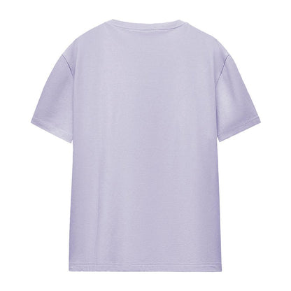 Lavender - Back - Disney Princess Womens-Ladies Ready For Whatever Ariel Moana Rapunzel T-Shirt