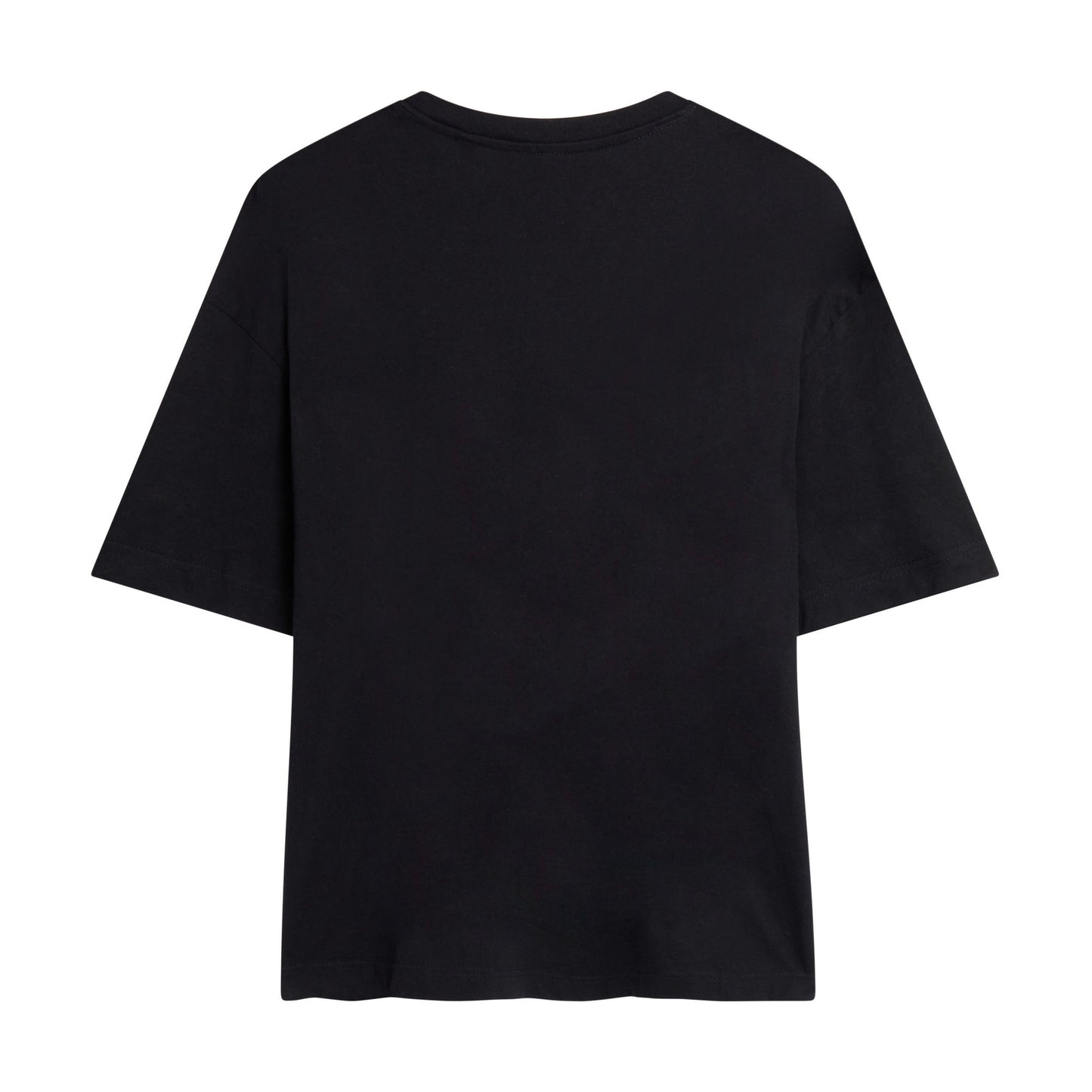 Black - Back - Friends Womens-Ladies 90s Style Chandler Montage T-Shirt