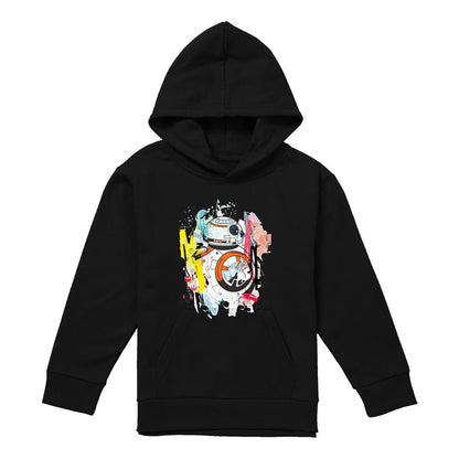 Athletic Heather - Lifestyle - Star Wars Childrens-Kids BB8 Abstract Pullover Hoodie