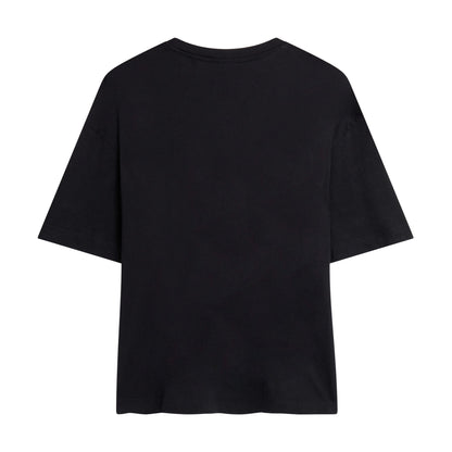 Black - Back - Friends Womens-Ladies 90s Style Rachel Montage T-Shirt