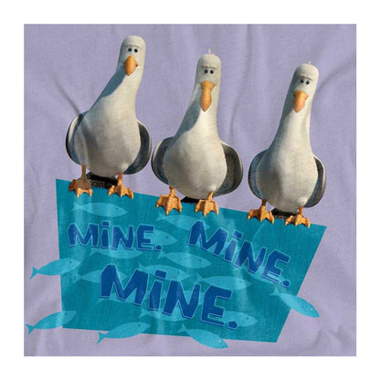 Lavender - Side - Finding Nemo Womens-Ladies Mine T-Shirt