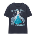 Deep Navy - Front - Frozen Womens-Ladies Its My Year To Shine New Year T-Shirt