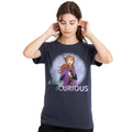 Deep Navy - Back - Frozen Womens-Ladies Anna T-Shirt