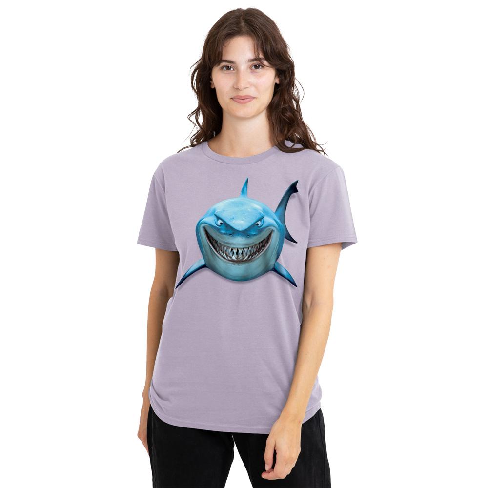 Lavender - Lifestyle - Finding Nemo Womens-Ladies Shark Smile Smile T-Shirt