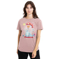 Pink - Front - Cinderella Womens-Ladies Princess Birthday T-Shirt