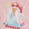 Pink - Pack Shot - Cinderella Womens-Ladies Princess Birthday T-Shirt