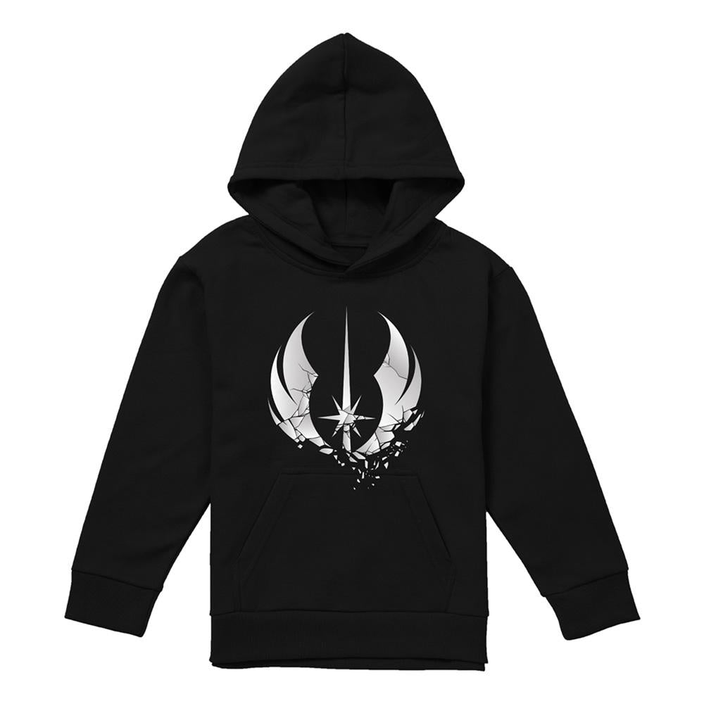 Athletic - Lifestyle - Star Wars: Obi-Wan Kenobi Childrens-Kids Shattered Heather Hoodie