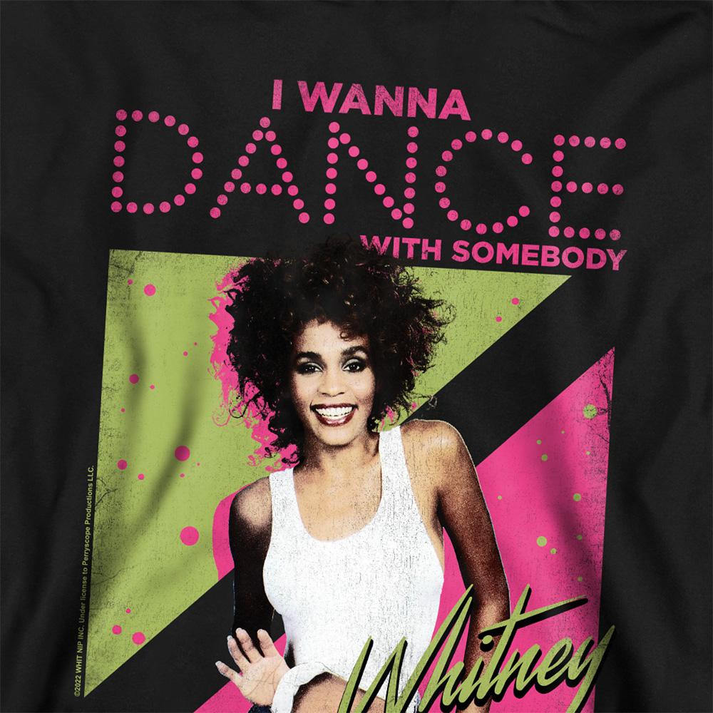 Athletic Heather - Back - Whitney Houston Childrens-Kids I Wanna Dance Pull Over Hoodie