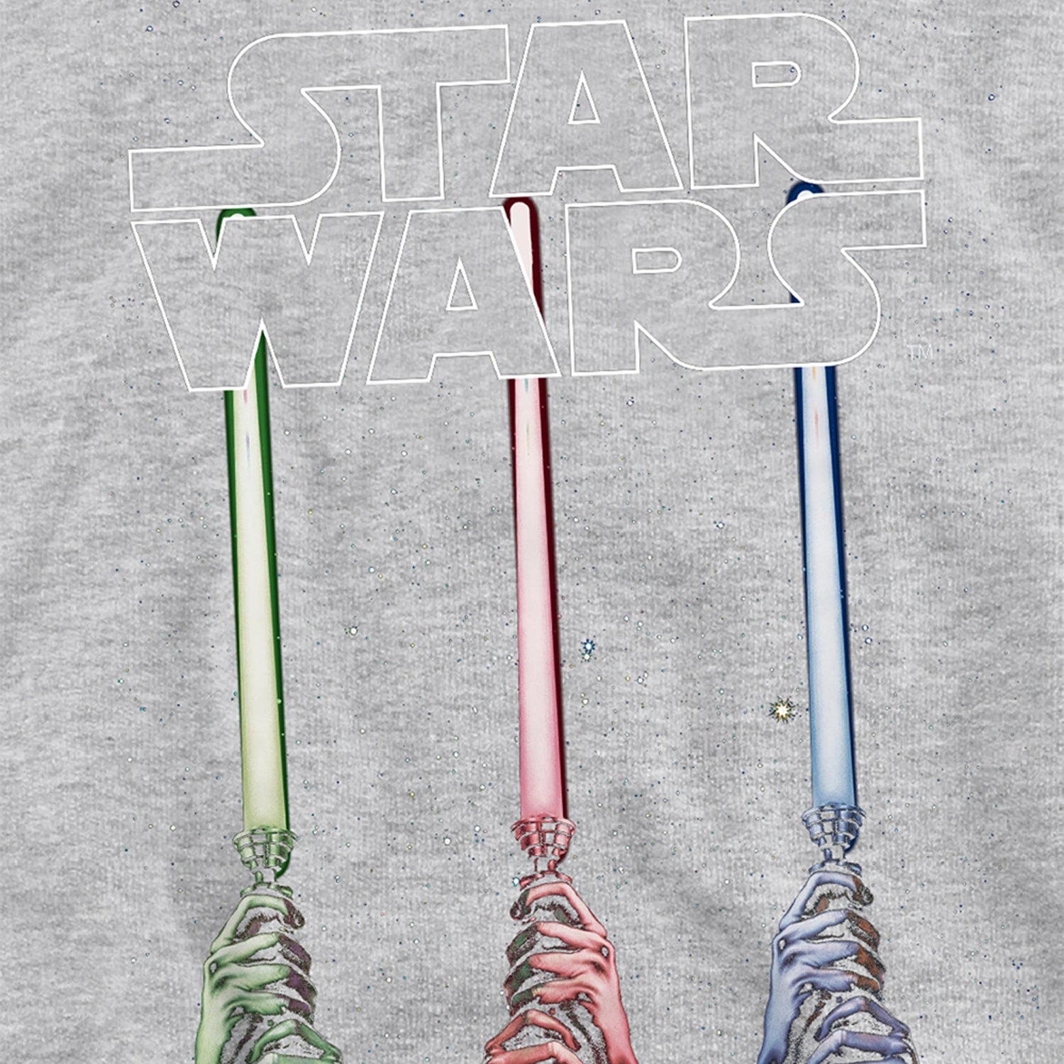 Athletic Heather - Side - Star Wars Childrens-Kids Hoodie
