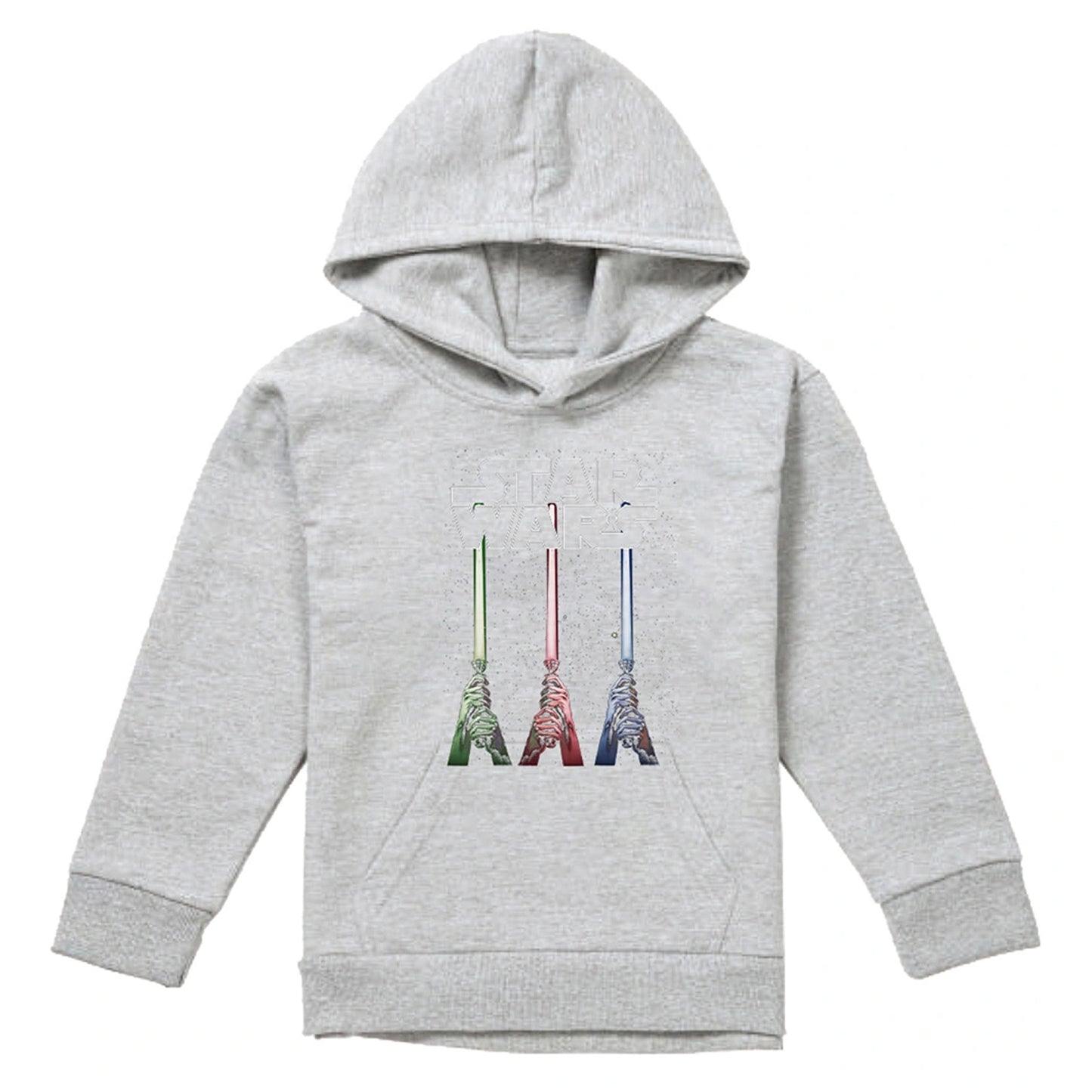 Athletic Heather - Front - Star Wars Childrens-Kids Hoodie