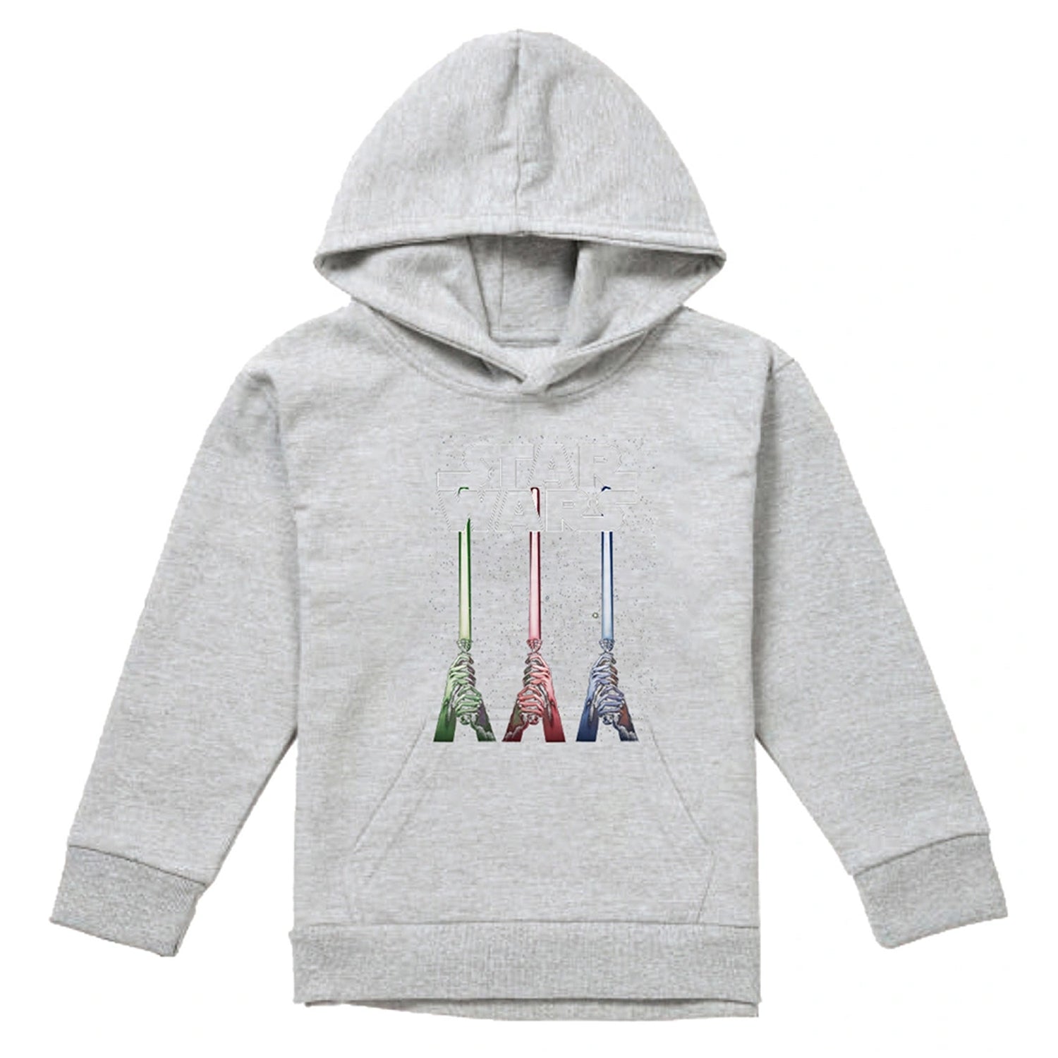 Athletic Heather - Front - Star Wars Childrens-Kids Hoodie