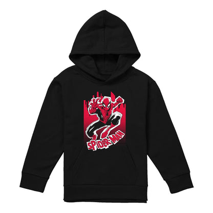 Athletic Heather - Lifestyle - Spider-Man Childrens-Kids NYC Pull Over Hoodie
