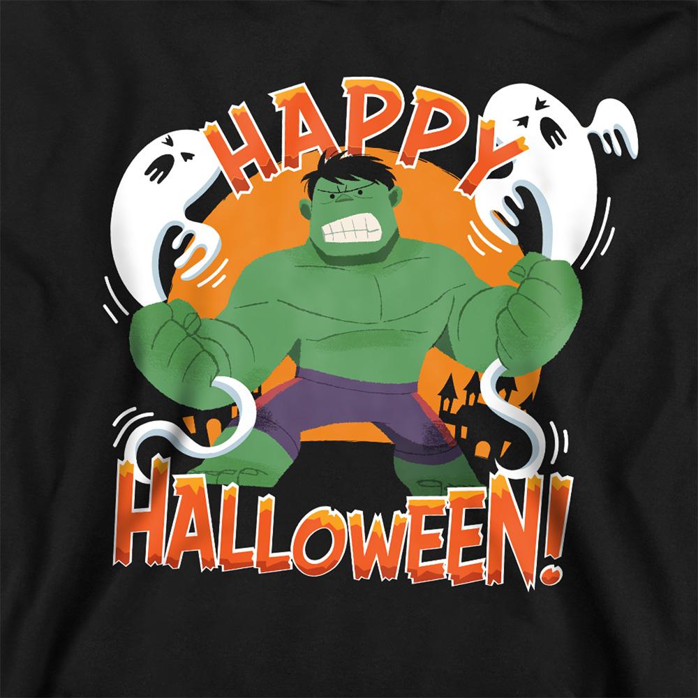 Athletic - Back - Hulk Childrens-Kids Pull Over Hoodie