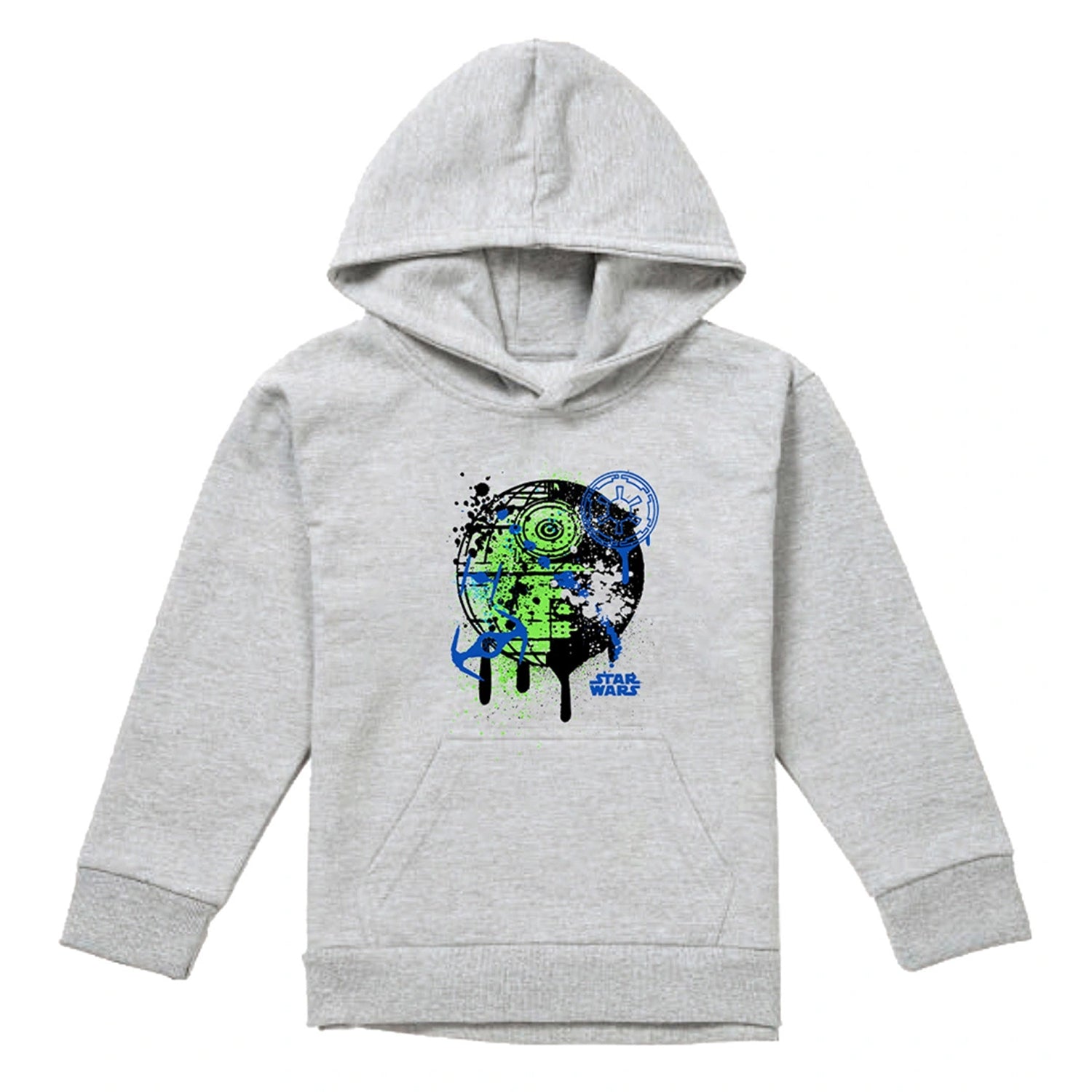 Athletic Heather - Front - Star Wars Childrens-Kids Hoodie