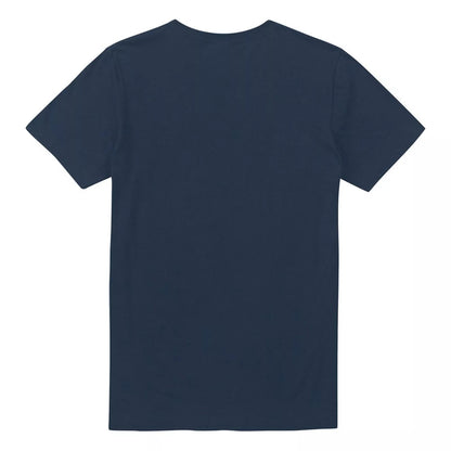 Navy - Back - Captain America Mens Window T-Shirt