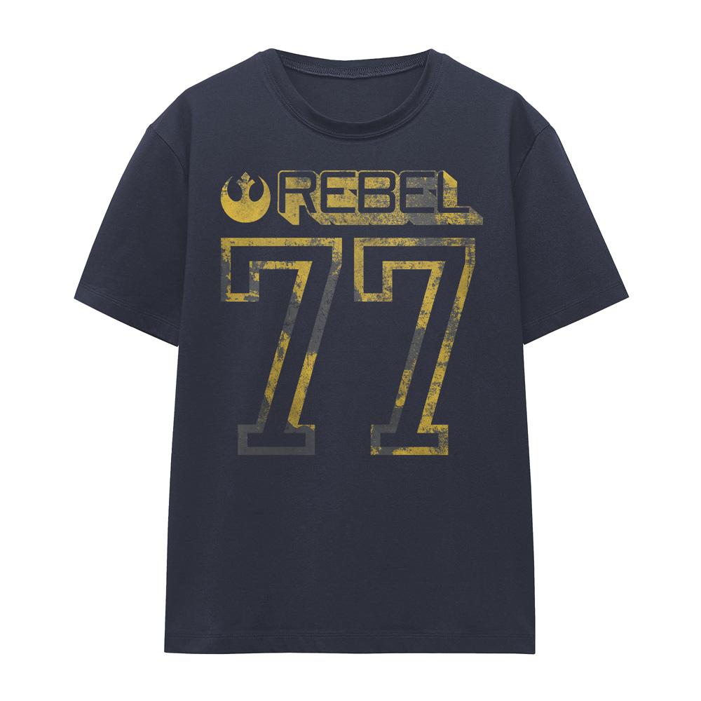 Deep Navy - Front - Star Wars Rebels Womens-Ladies 77 T-Shirt