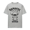 Athletic Heather - Front - Lilo & Stitch Womens-Ladies Namaste All Day T-Shirt