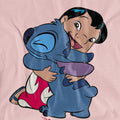 Pink - Pack Shot - Lilo & Stitch Womens-Ladies Hug 90s T-Shirt