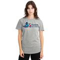 Athletic Heather - Back - Lilo & Stitch Womens-Ladies Leave Me Alone Heather T-Shirt