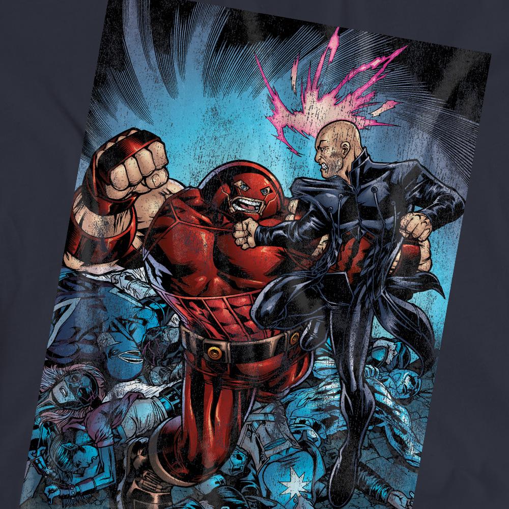 Deep Navy - Pack Shot - X-Men Womens-Ladies Destroy Juggernaught T-Shirt