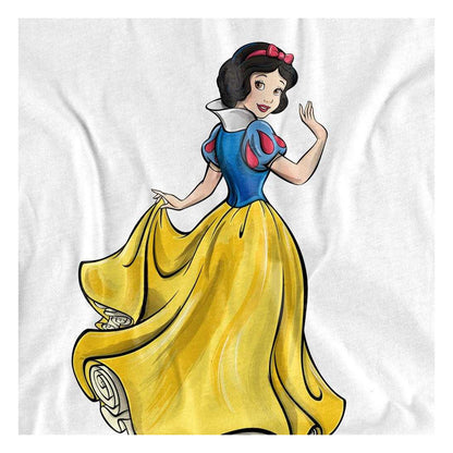 White - Side - Snow White Womens-Ladies Fairest Princess Of Them All T-Shirt