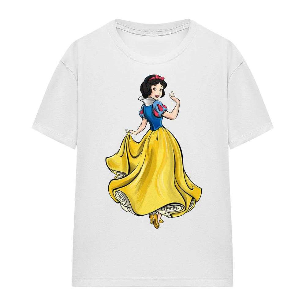 White - Front - Snow White Womens-Ladies Fairest Princess Of Them All T-Shirt