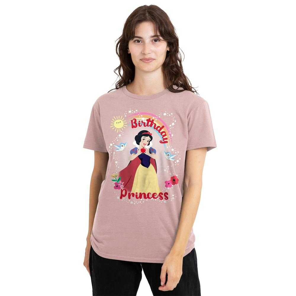 Pink - Lifestyle - Snow White And The Seven Dwarfs Womens-Ladies Princess T-Shirt