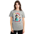 Athletic Heather - Back - Aladdin Womens-Ladies Birthday Princess Jasmine Abu Heather T-Shirt