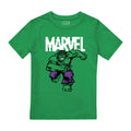 Irish Green - Front - Hulk Childrens-Kids Pixel T-Shirt