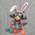 Athletic Heather - Pack Shot - Guardians Of The Galaxy Womens-Ladies Rabbit Sweet Heather T-Shirt