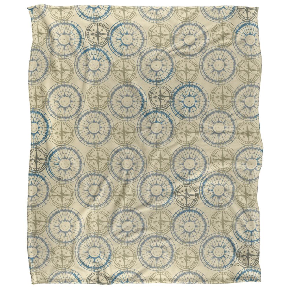 Beige - Front - JQ Licensing Silky Compass Supersoft Blanket