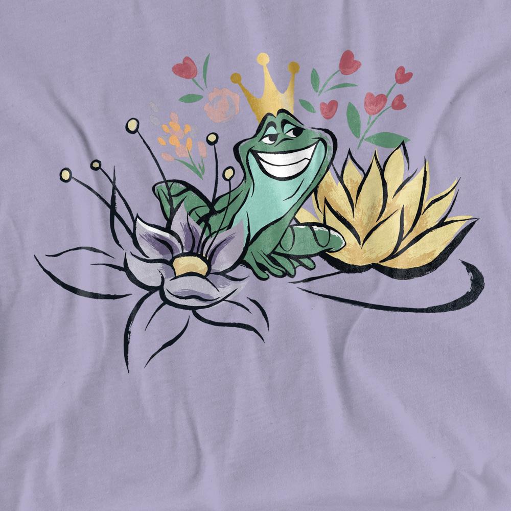 Lavender - Pack Shot - The Princess and the Frog Womens-Ladies Prince Naveen T-Shirt