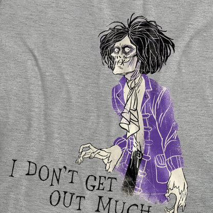 Athletic Heather - Pack Shot - Hocus Pocus Womens-Ladies I Don´t Get Out Much Billy Butcherson Heather T-Shirt
