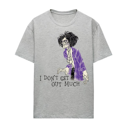 Athletic Heather - Front - Hocus Pocus Womens-Ladies I Don´t Get Out Much Billy Butcherson Heather T-Shirt