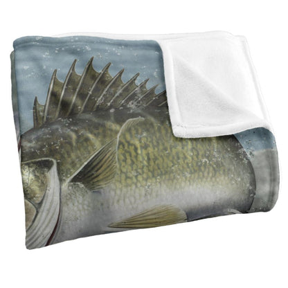 Bluefish - Side - Wild Wings Feeding Frounds 2 Silky Supersoft Blanket