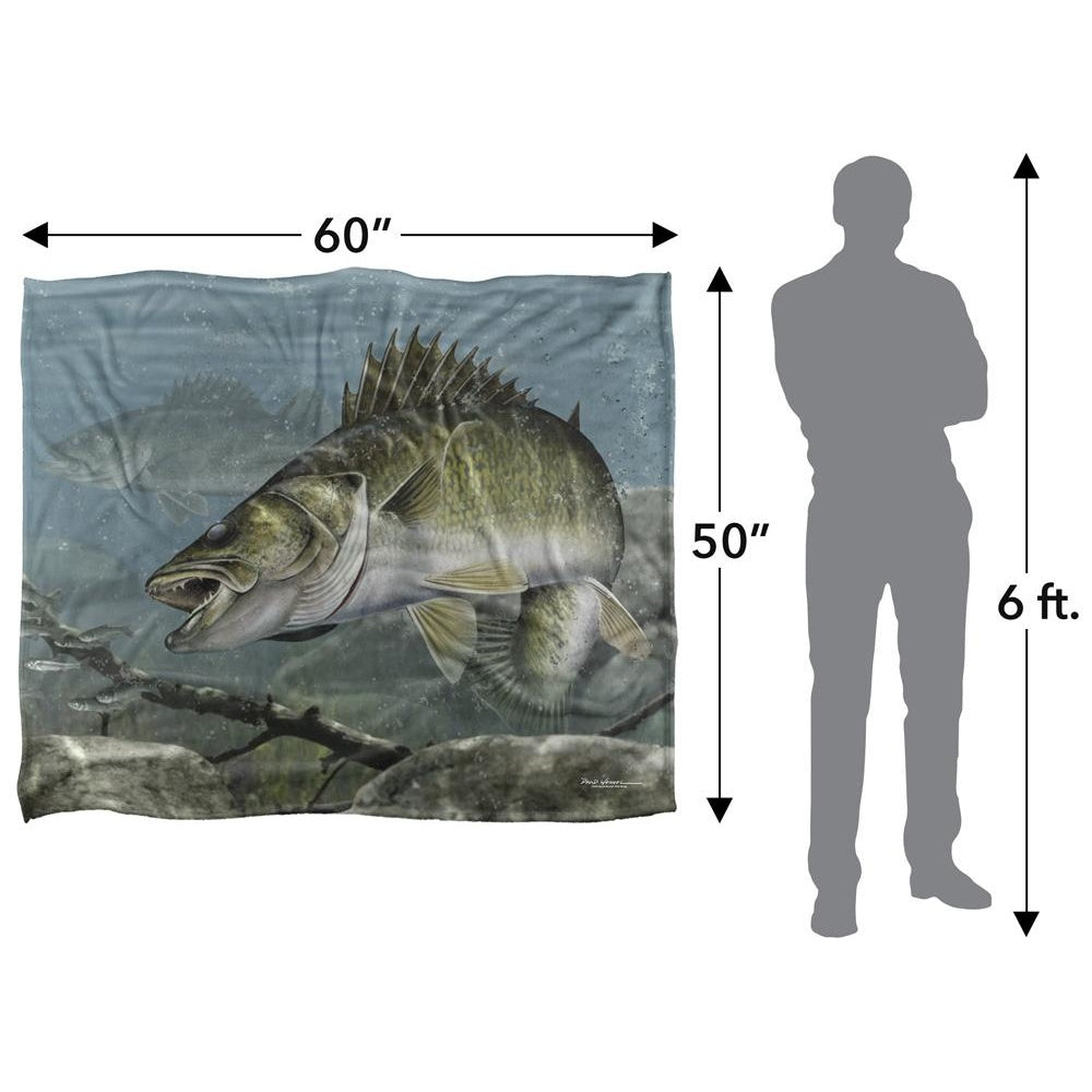 Bluefish - Pack Shot - Wild Wings Feeding Frounds 2 Silky Supersoft Blanket