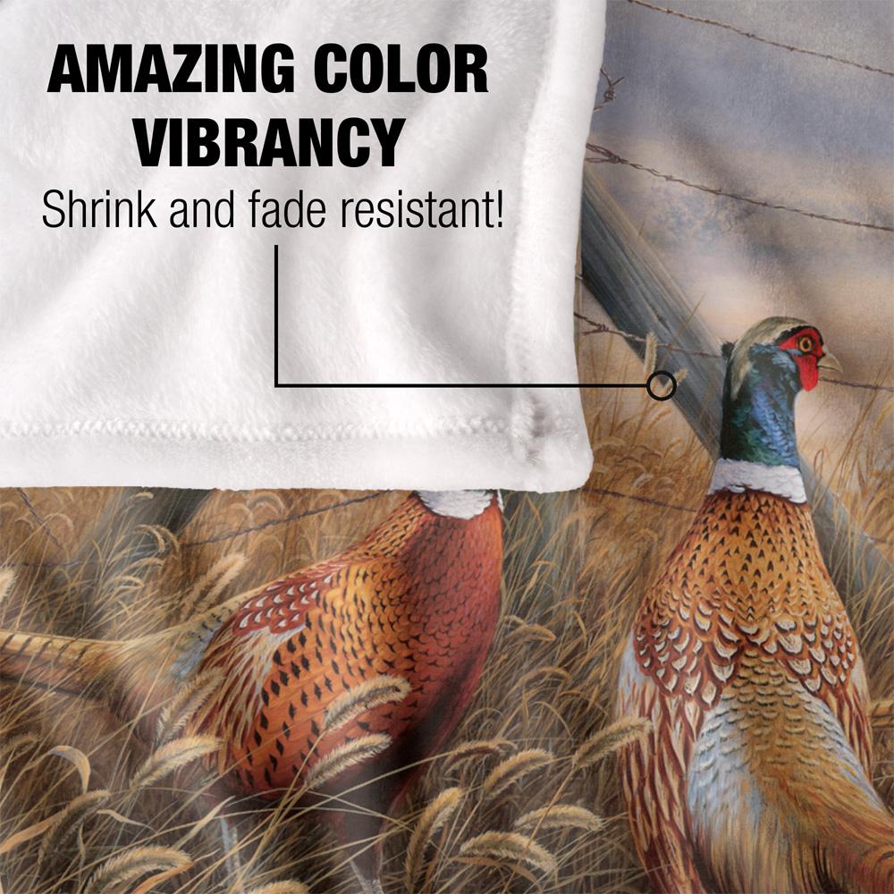 Multicoloured - Lifestyle - Wild Wings Pleasant Silky Pheasant Supersoft Blanket