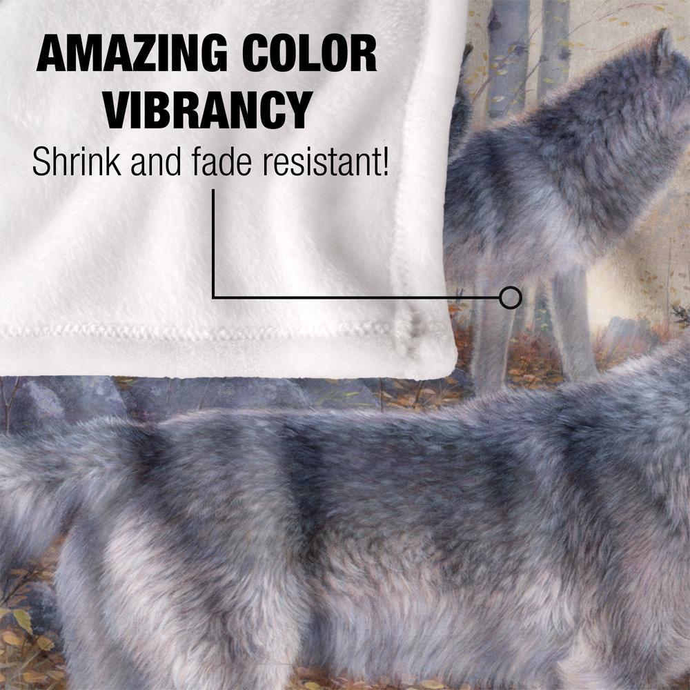 White-Multicoloured - Lifestyle - Wild Wings Silent Travelers 2 Silky Supersoft Blanket