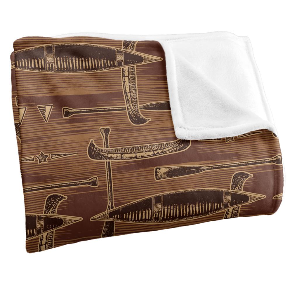 Brown - Side - JQ Licensing Silky Supersoft Blanket