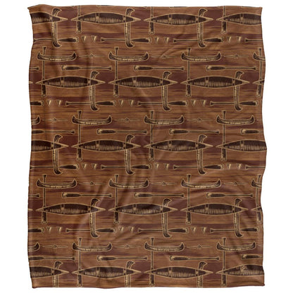 Brown - Front - JQ Licensing Silky Supersoft Blanket