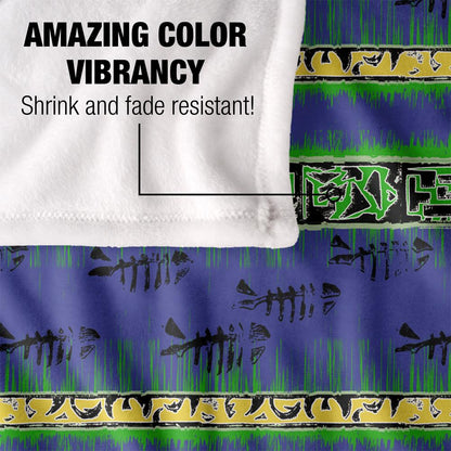 Multicoloured - Lifestyle - JQ Licensing Silky Tropical Supersoft Blanket