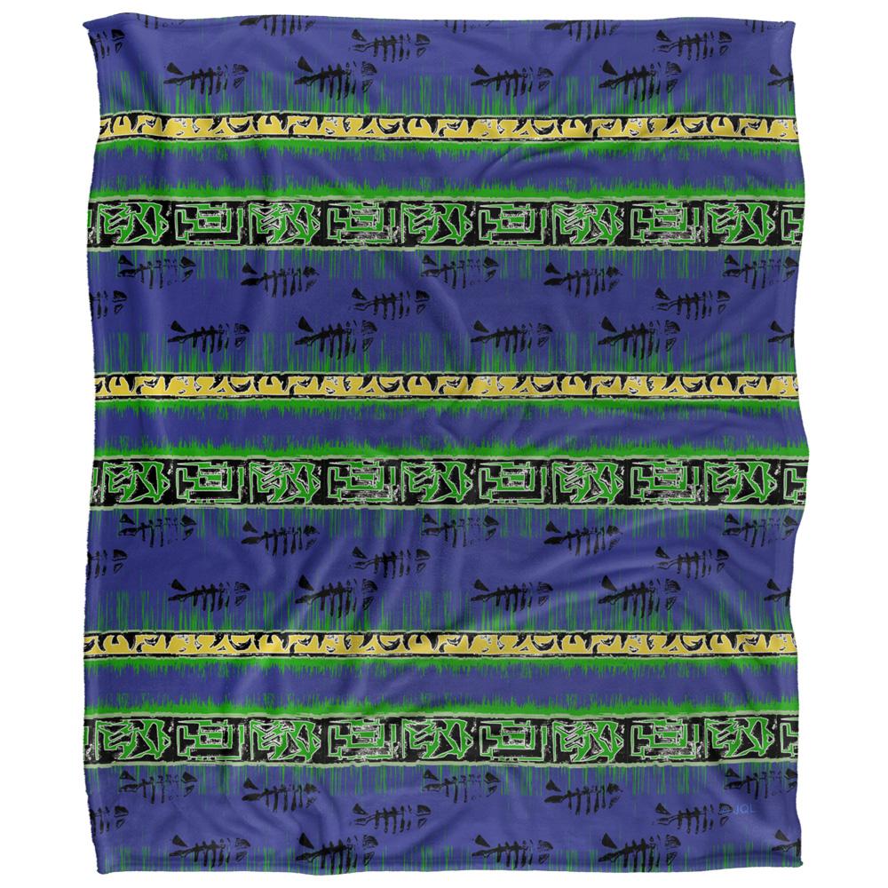 Multicoloured - Front - JQ Licensing Silky Tropical Supersoft Blanket